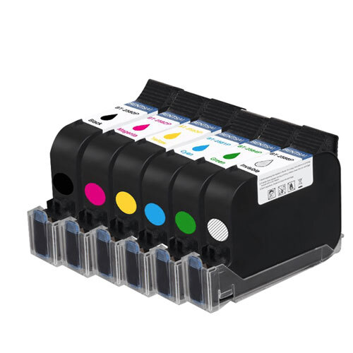 Half Inch 12.7mm Water Based Ink Cartridge For Handheld Inkjet Printers